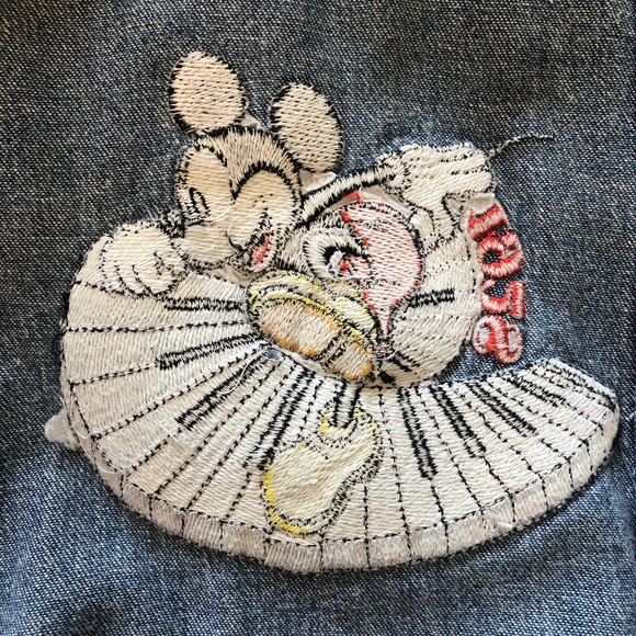 Women’s Disney Big Shirt - Denim - Picture 9 of 11